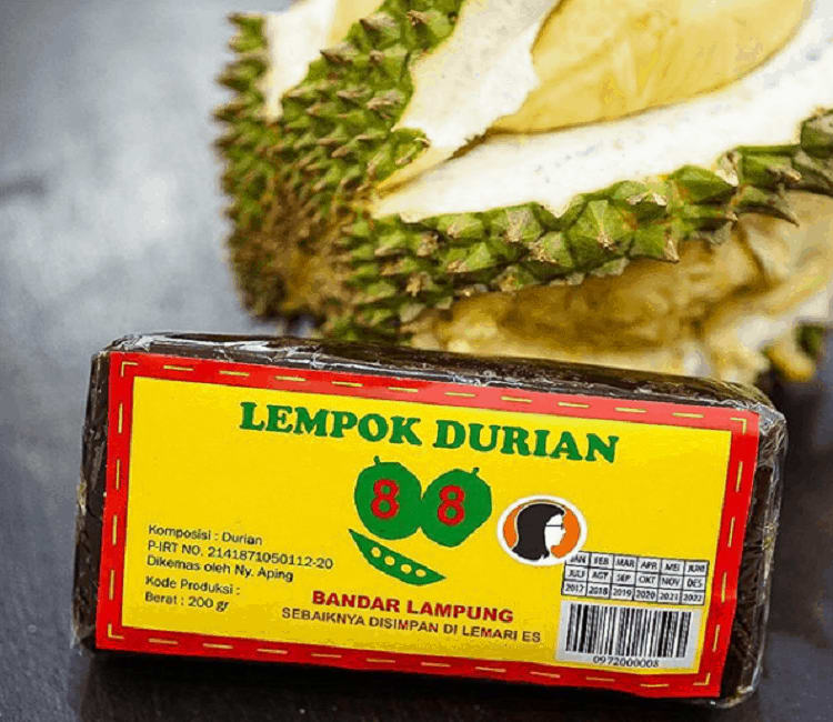 Lempok Durian Khas Lampung